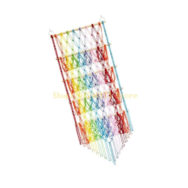 Mounted Hammock Decorative Storage Pockets for Stuffed Animals and Small Items Top Sale