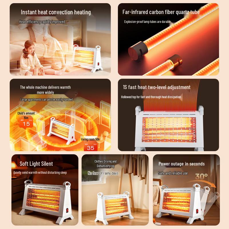CAMEL Commercial & Household Convection Electric Heater