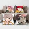 Anime WIND BREAKER Pillow Case Sofa Living Room Bedroom Headboard Backrest Cushion Square Cushion Nap Time