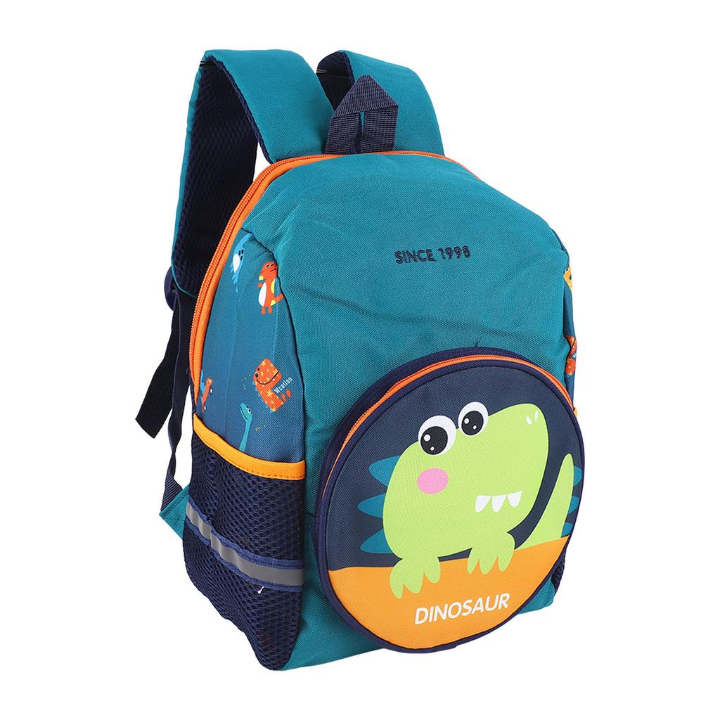 Rucsac pentru copii cu model dinozaur animat, rucsac drăguț pentru preșcolari pentru copii de 3 până la 6 ani, verde, mărime unică