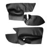 Rivestimento per pannello porta in pelle microfibra per guida a sinistra per VW Golf 5 Jetta 2005 - 2009, adesivo per rivestimento del pannello del bracciolo della portiera dell'auto.