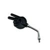 Scissor Hand Motorcycle View Mirror Universal 8mm Clockwise Scissor Hand Mirror Victory Gesture Reverse Mirror