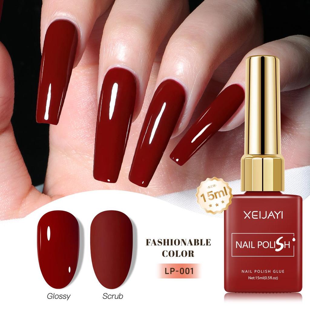 Vibrant Colored Square Bottle Nail Gel Polish - Internet Favorite for Highly Pigmented Nail Art