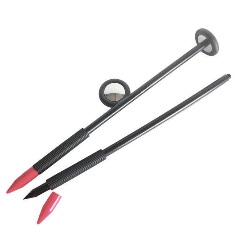 Neurological Reflex Hammer Zinc Alloy Reflex Tester With Pointed Tip For Superficial Responses
