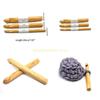 3pcs 15/20/25mm DIY Wooden Crochet Hook Set Knitting Needles Handle Home Yarn Tool Crafts Top Sale