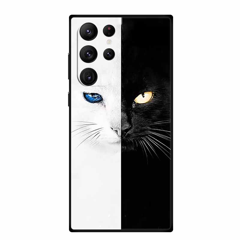 For Samsung S25 Ultra 5G Cases S25 Plus Wolf Lion Soft TPU Silicone Phone Case for Samsung Galaxy S25 5G Back Cover S25+ Painted