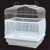 Parrot Birdcage Splash-Proof Mesh Cover: Anti-Feather, Anti-Food Scatter, Fits Square & Round Cages.