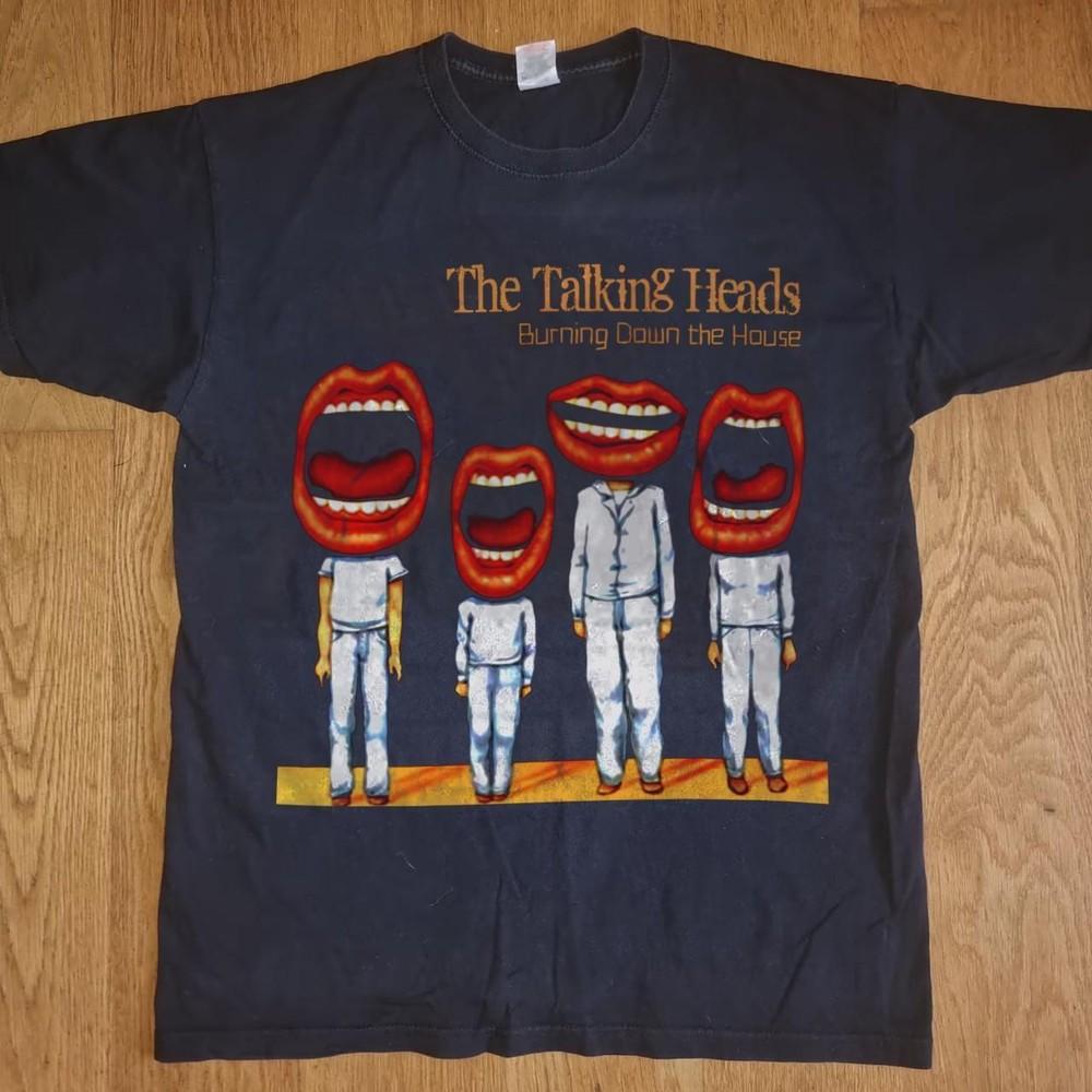 Talking Heads Burning Down The House Unisex Tshirt For Men Women KH11089 Unisex T-Shirt XXXL