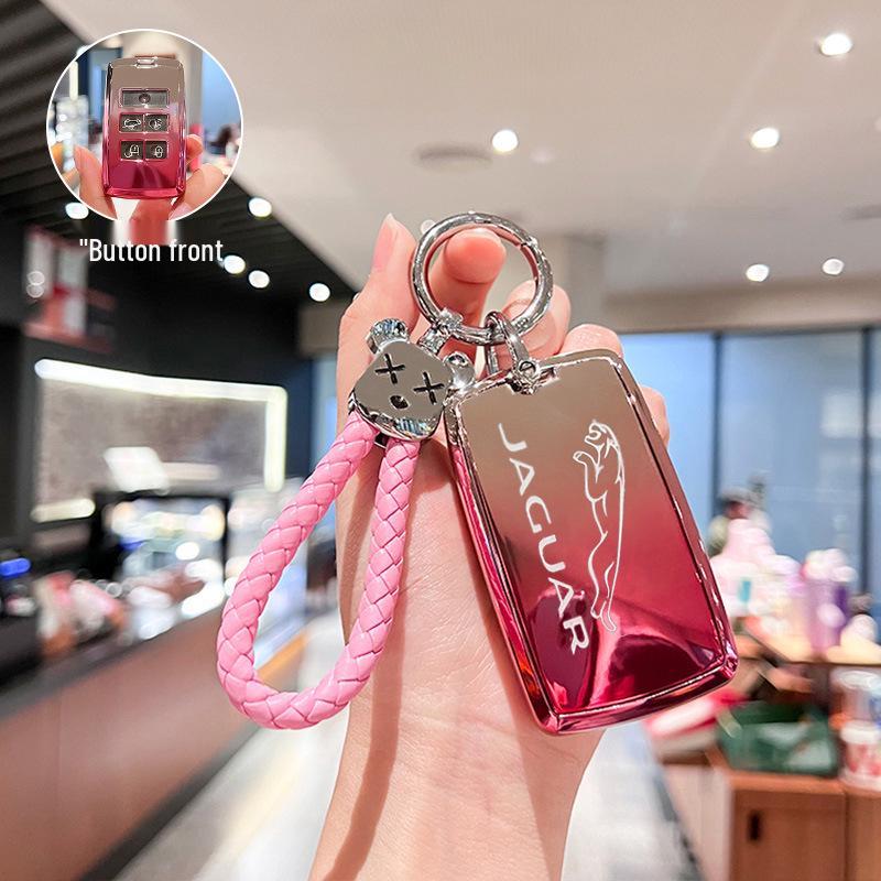 Jaguar XFL/XEL/XJL/FPACE/XF/XE/EPACE Key Case: Premium Protective Shell for Men and Women