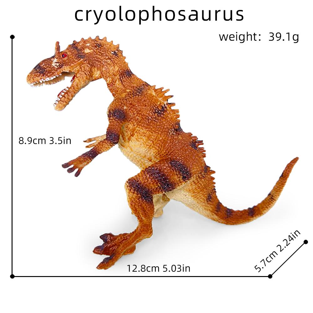 Simulation Animal Dinosaur Model Stegosaurus Hadrosaur Tyrannosaurus Figures Cognitive Educational Puzzle Toys Christmas Gifts