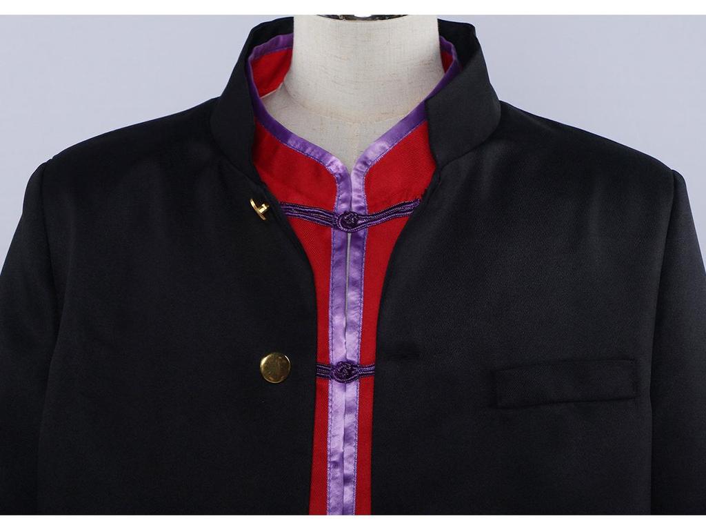 2024 Anime BUCCHIGIRI Burst Jin Mahoro Akuto Cosplay Costume Set