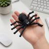 3D Printed Articulated Spider Figurine, Flexible Joint Black Spider Statue, Collectible Gothic Ornament for Halloween Home Decor