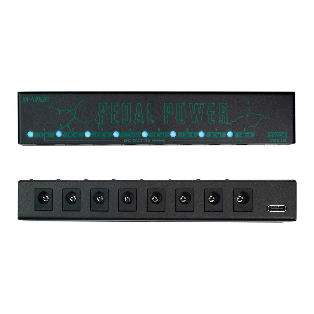 POWER Guitar Pedal Power Supply 8 Isolated DC Output/Strong Compatibilit/Noise-Reducing Power Supply