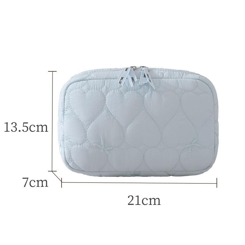 Cute Makeup Bag Travel Cosmetic Organizer Pouch Bags for Women Simple Large Capacity Toiletry Storage Bag
