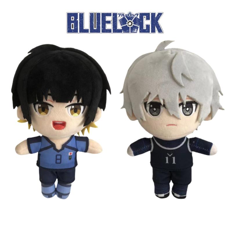Lock Plush Blue Doll Seishiro Nagi Bachira Meguru Stuffed Toy Home Decor Gifts