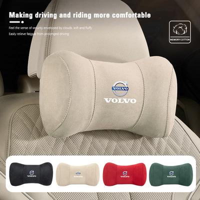 Cuscino di Protezione per il Collo dell'Auto Poggiatesta Cotone Memory Supporto Lombare Per Xc60 Xc90 V40 V60 S60 V50 V90 S80 C40 XC40 V70 XC70