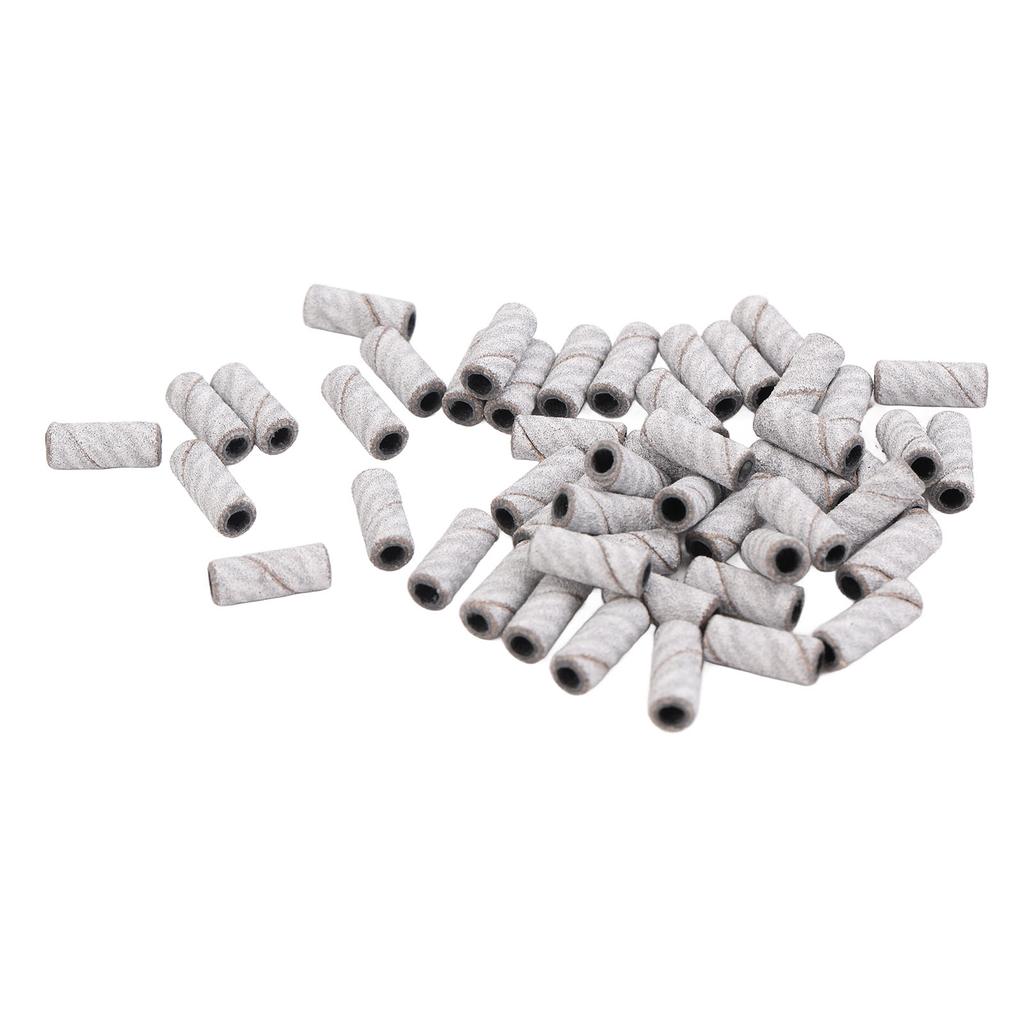 100pcs Sanding Bands for Nail Drill Machine Professional Multi Functions Manicure Pedicures Sanding Bands