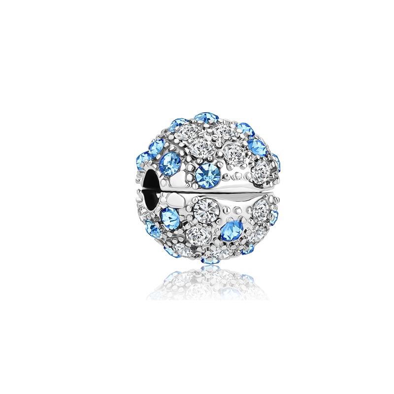 Multiple Clip Charm Bead Pendant for European Silver Jewelry DIY Unique Bracelet Gift Handmade Accessories