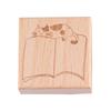Original Light Retro Handbook Seal Message Box Series Cute Cat Garland Border Handbook Decorative Print Stamp