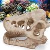 Dinosaur Skull, Fish Box Small Skull Aquarium Decorations Dinosaur Skeletons Aquarium Ornaments Skeleton Hole Artificial Dinosaur Skull Skeleton Orna