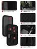TACTICAL GEEK TCM4 Mini Organizer EDC Akcesorium do plecaka z gładkim rzepem na rzep, Otwierana z tyłu kieszeń i Panel Insertowy z siatką na akcesoria Admin Bag, Modułowy, Czarny