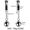 BDSM Bondage Sex Nipple Clamp Stainless Steel Breast Clamp Clips Metal Nipple Shaking Clamps Breast Clip Sex Slaves Sex Shop 18+