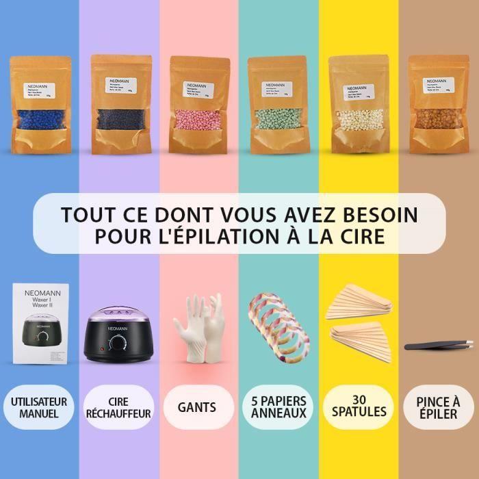 Wachs-Enthaarungsset - NEOMANN - Waxer II - Teflon - 600 g - Nicht klebrig