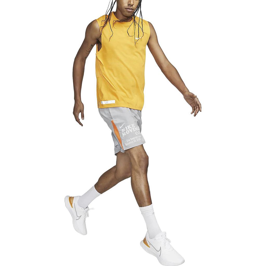 Nike Dri-FIT Challenger Printed Colorblock Shorts Men Bottoms Light-Smoke-Grey DX0915-077