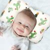 Soft Baby Pillows Breathable Infant Pillow Cartoon Print Baby Sleep Headrest Baby Nursing Pillow for Better Sleep