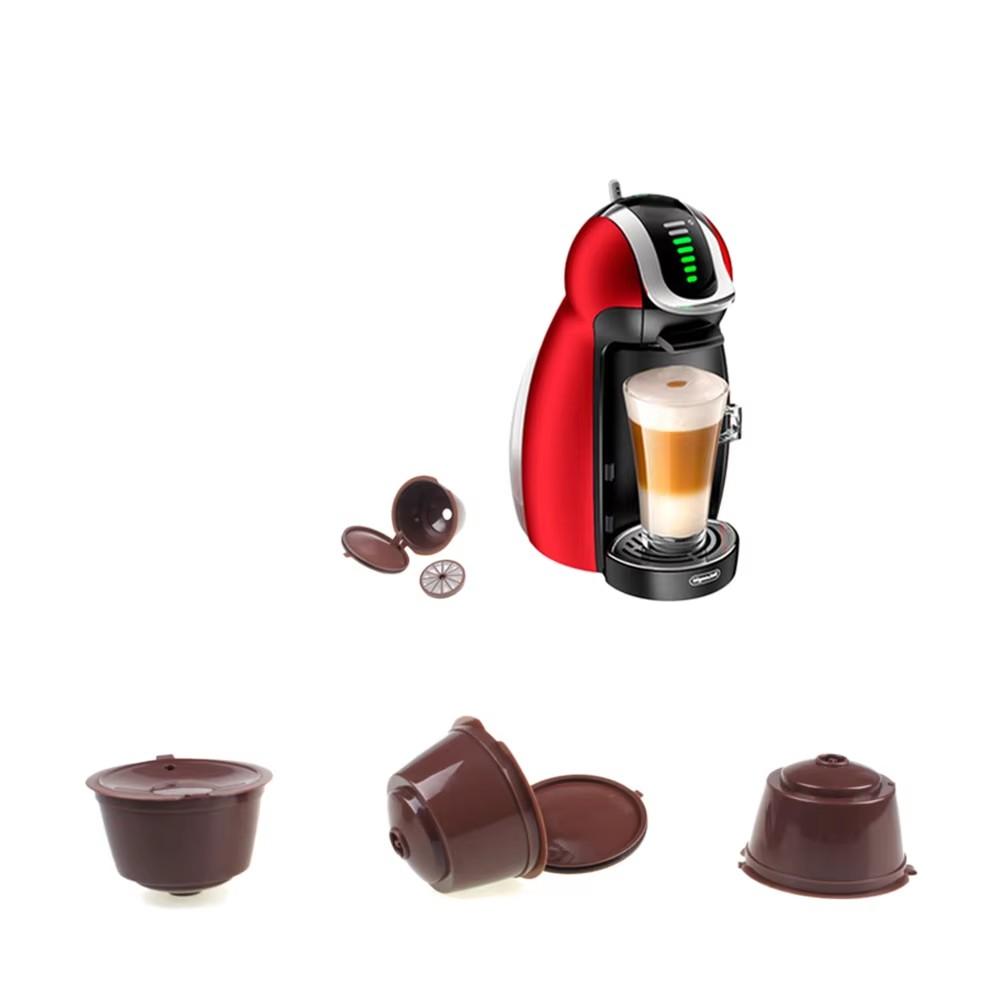 3pcs/Set Refillable Dolce Gustos Coffee Capsule Nescafe Dolce Gusto Reusable Capsule Gustos Capsules Dolce Gusto Refill 3 Colors