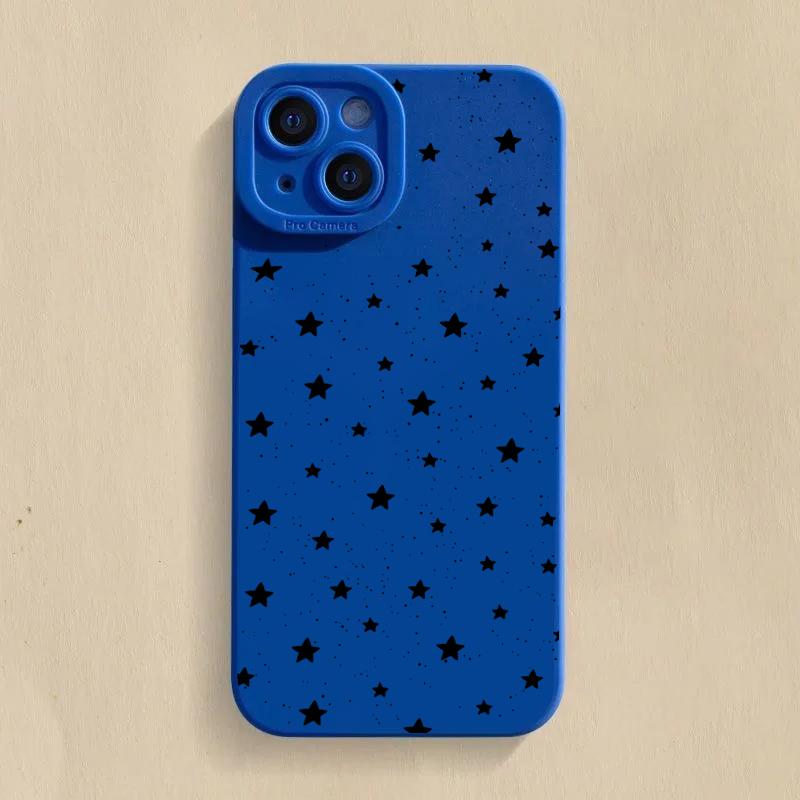 Cute stars Silicone Soft Phone Case For Xiaomi Mi 15 14T 13T 12T Pro 14 13 11 Lite 5G NE Poco F6 F5 X5 M6 X7 Pro Cover