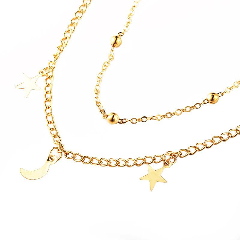 Non-Fading Sweet Fresh Necklace: Titanium Steel Tassel with Diamond-Embellished Multiple Butterflies