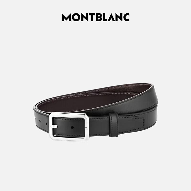 

Montblanc 3cm Pigskin Leather Belt
