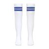 Girls Cheerleader Outfit Color Contrast Print Sleeveless Top Pleated Skirt Hand Flowers Socks Set