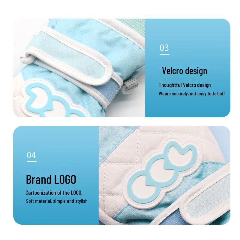 COCOLIC Kids' Winter Cartoon Ski Gloves