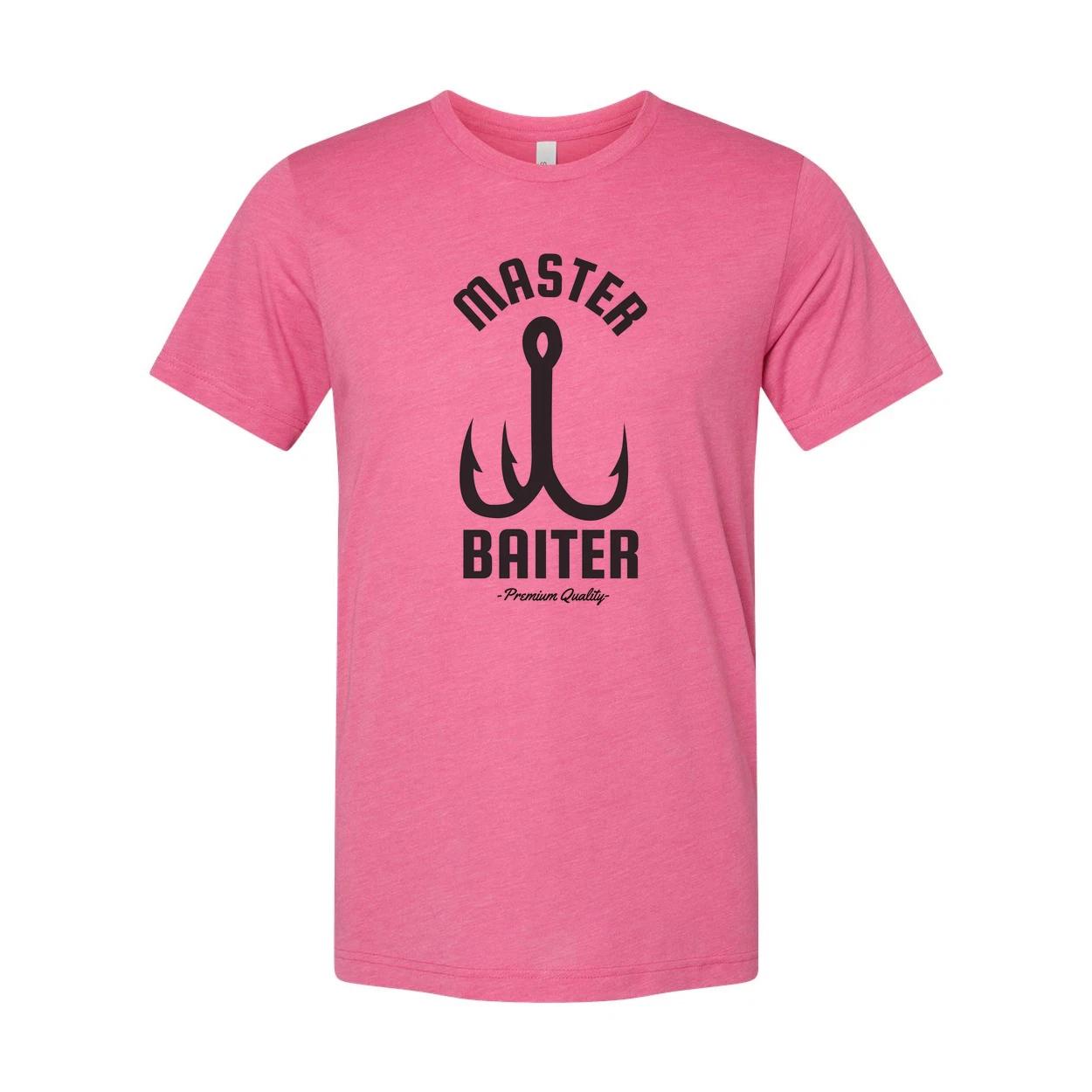 

Master Baiter Fishing Tee With Hook Graphic XL