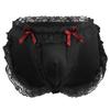 Sissy Lingerie Lace Trim Briefs Men'S Bugle Pouch Panties Crossdressers Sexy Bikini Underpants For Girly Femboy Male Sleepwear