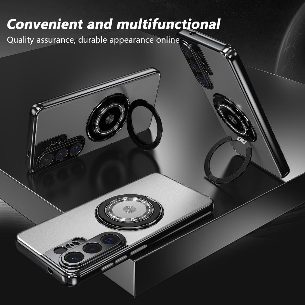High-End Business 360° Drehbarer Halter Magnetische Handyhülle Für Samsung Galaxy S26 Ultra S26 Plus Objektiv Anti-Fall Schutzhülle