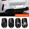 BMW X3M X4M F97 F98 Carbon Fiber Exhaust Tail Pipes