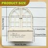 Wall Mount Planter Garden Decor Rustic Practical Metal Ornament Sturdy Plant Pot Hanging Flower