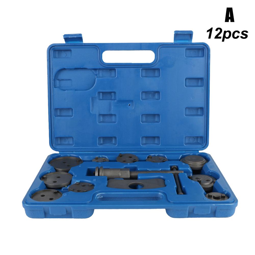 1/12/13/22PCS Car Disc Brake Pump Caliper Removal Tools 10 Piston Adapter Compressor Set Rewind Back Brake Repair Garage Tools