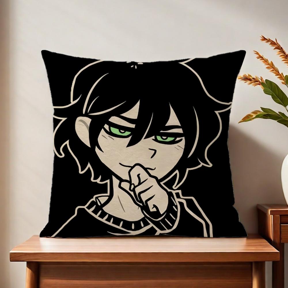 Game Ccoffin Cute Lleyley Cushion Cover For Pillow Printing Sofa Decoration Home Car Room Coffee Shop Office Nordic Simplicity