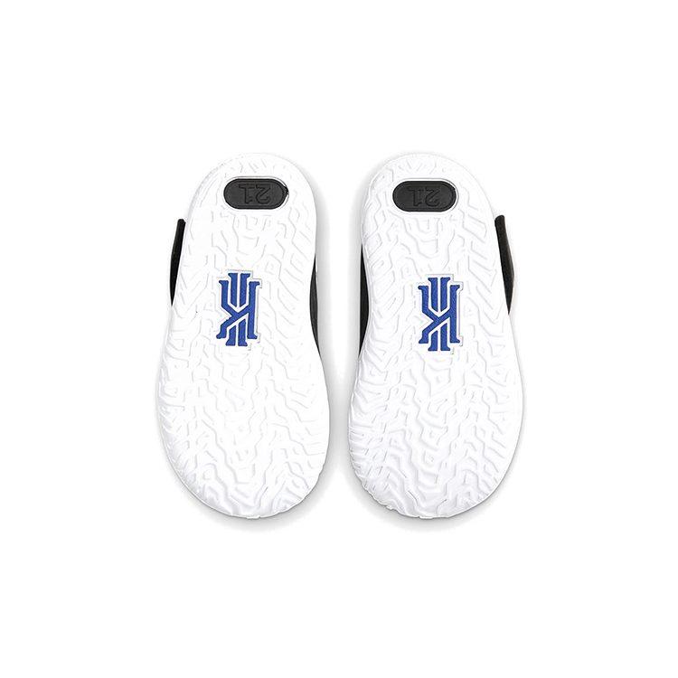 Nike Kyrie 7 Mid top Basketball Shoes Black White Infant And Toddler CT4980-002