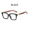 2519 Anti-Blue Reading Glasses Men'S Japan And Korea Tide Imitation Wood Frame Advanced Sense Can Be Matched With Degree Myopia Glasses