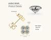 Four-Leaf Clover Necklace: Japanese & Korean Style, S925 Sterling Silver Moissanite Pendant, Gold-Plated Clavicle Chain