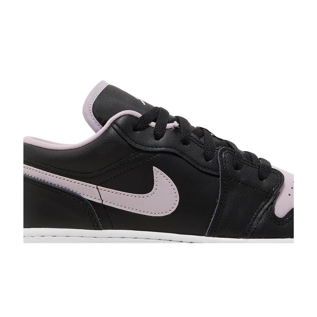 Air Jordan 1 Low SE Grade School 'Black Iced Lilac' (Unisex) Black / Iced Lilac / White Kids' Basketball Shoes DV1333 051