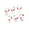 Table Decoration Pendants Christmas Pendants Christmas Decoration Party Accessories Wine Rings