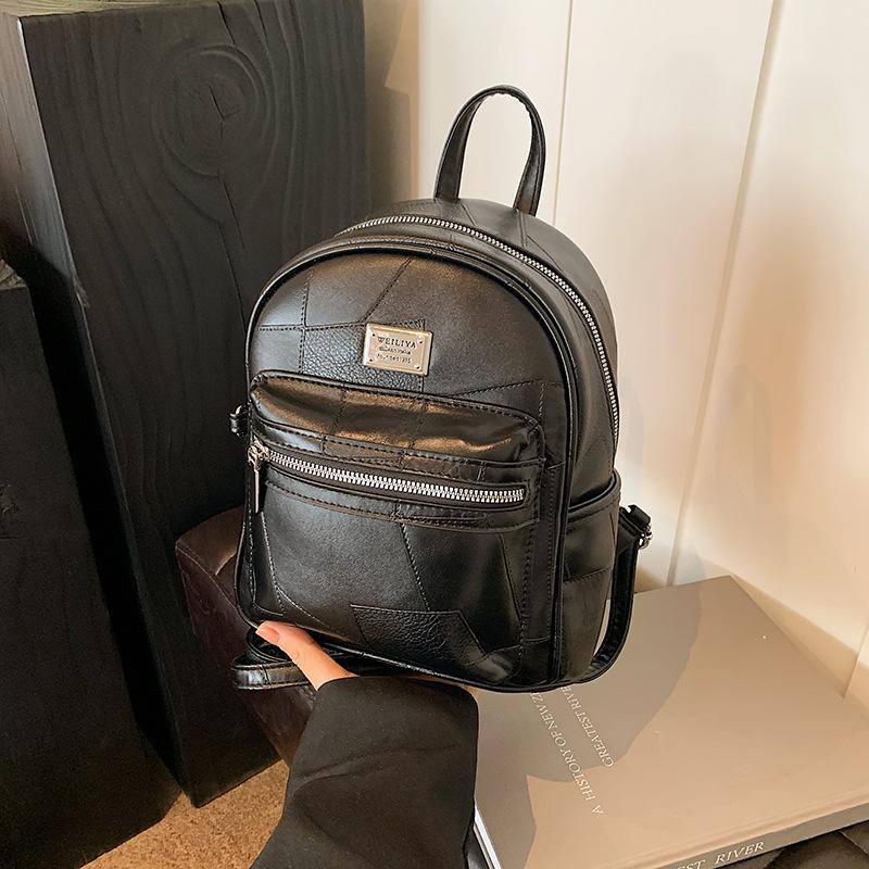 Premium Sense Rucksack Damen 2025 neu einfach und vielseitig Mode große Kapazität Reise kleiner Rucksack