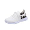 Mode 2024 Neue Damenschuhe Schnürschuhe Damen Vulkanisierte Schuhe Mode Leopardenmuster Damen Freizeitschuhe Runde Kappe Mesh Sneakerzapatoss