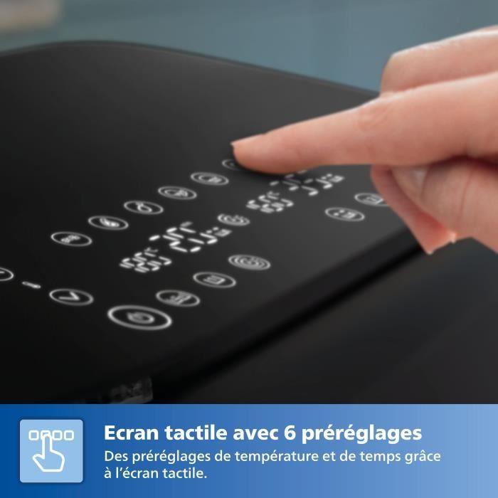 Oil-free Fryer - PHILIPS - NA150/00 - Airfryer Series 1000 - Flexible Basket 7.L - Removable Separator - 2400W - Black